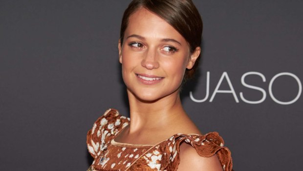 Alicia Vikander at the Australian premiere of <i>Jason Bourne</i> in Sydney on July 3.