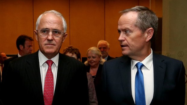 Malcolm Turnbull and Bill Shorten