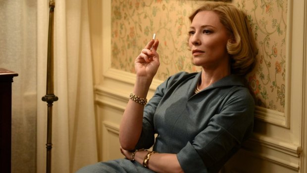 Cate Blanchett in <I>Carol</i>.