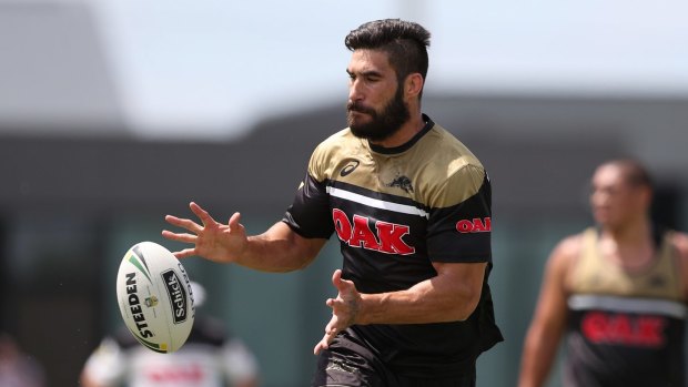 James Tamou is ready to take on his former teammate.