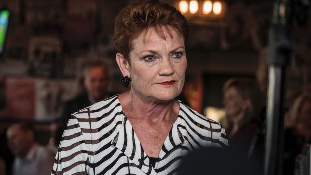 Pauline Hanson declared the preference deal with the Liberal was a mistake.