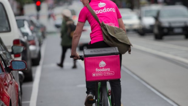 Foodora and Deliveroo riders are employed as independent contractors.  