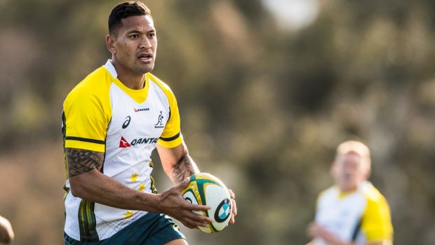 Israel Folau expressed his view on same-sex marriage on Twitter.