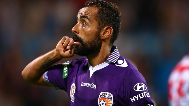 Purple patch: Diego Castro could be crowned player of the season.