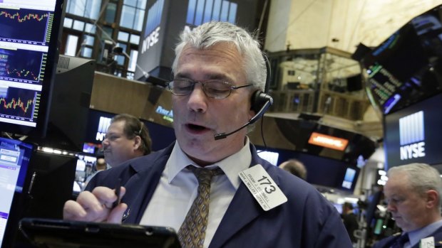 US stocks ended slightly higher on Wednesday after fears eased that the Federal Reserve would strongly signal an interest rate hike in June.