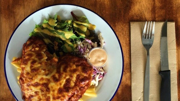 The Flying Cock is investigating diner complaints of gastro after eating the restaurant's two-for-one parmy deal.
