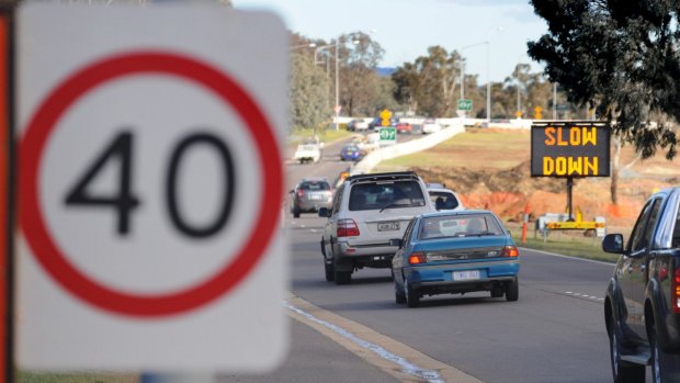 North Canberra Community Council recommended the government drop the residential suburban default speed limit to 40km/h.
