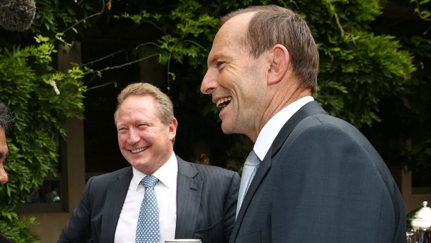 Tony Abbott is leaving it to the competition regulator to deal with Twiggy Forrest's ore pricing concerns.