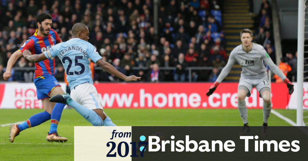 Crystal Palace ends Manchester City's winning streak with draw