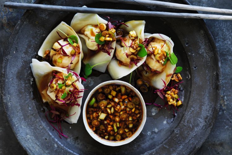 Silky, mouth-watering, delectable, clean-tasting wontons.