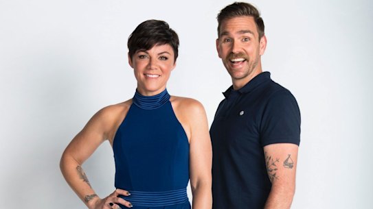 2DayFM's Em Rusciano and Harley Breen have slipped again in the radio ratings.
