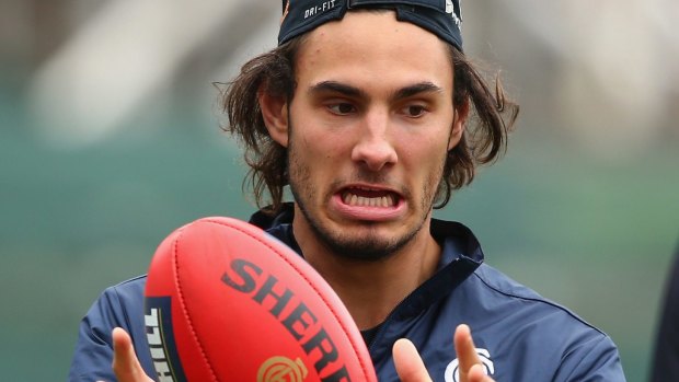 Called out:  Ex-Blue Troy Menzel is the latest AFL player to fall foul of club fitness standards.
