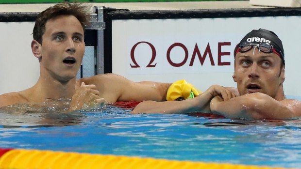 Seventh in the final: Cameron McEvoy.