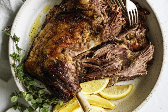 Cook once, eat thrice: Slow-roaster lamb shoulder.