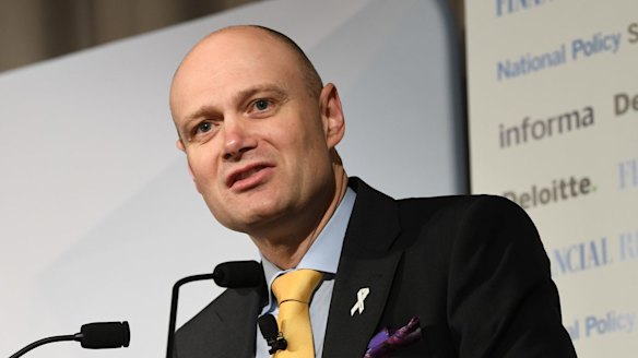 Myer CEO Richard Umbers. 