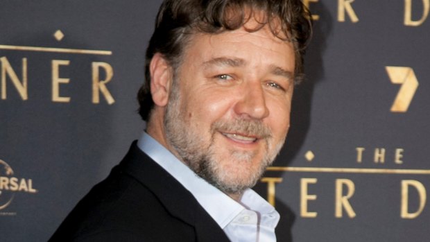 Monster movie ... Russell Crowe at a screening of <i>The Water Diviner</i> in 2014.