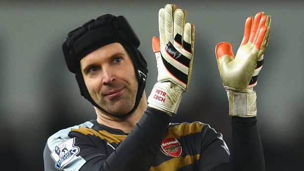 MVP: Cech has been an invaluable addition to Arsene Wenger's squad.