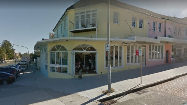The Camilla store in Bondi Beach, which has been robbed multiple times.