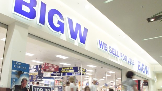 No Big W stores will be closed as part of the restructure.