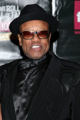 Bobby Womack attending the 24th Annual Rock and Roll Hall of Fame Induction Ceremony at Public Hall in Cleveland, Ohio.  