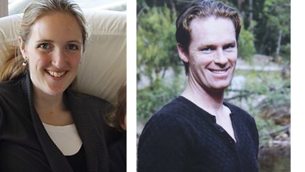 Katrina Dawson and Tori Johnson, victims of the Lindt Cafe siege two years ago.  