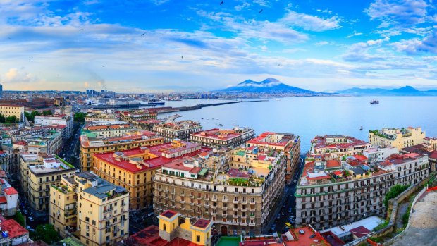 Naples in Campania. Italy. 