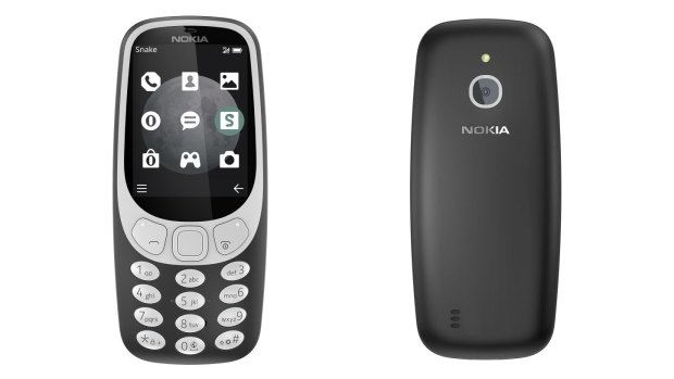The 3G 3310 looks a lot like the original from the early 2000s, but with a more modern screen.