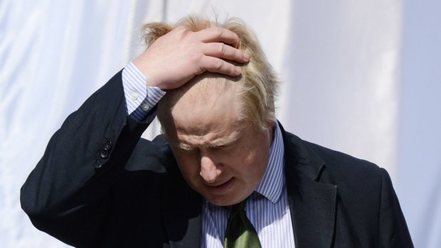 Against the odds: one of the leaders of the 'Leave' campaign, Boris Johnson.