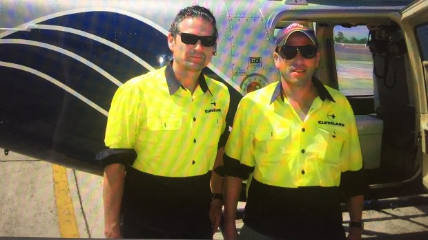 Former Macquarie Bank investment advisers Stefan Whiting, left, and Michael Rosenbaum.  