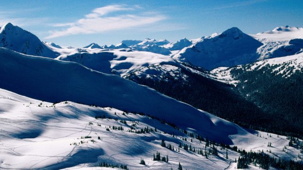 The man died after losing control of his snowmobile on Blackcomb Mountain.