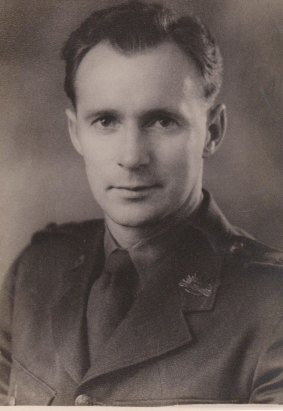John Prior as a young medical officer.