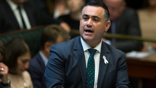 NSW Deputy Premier John Barilaro referred questions to the Department of Industry.