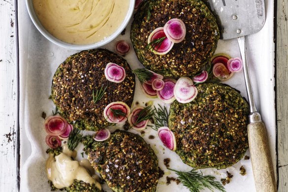 Danielle Alvarez gives stuffed mushrooms a modern, Middle Eastern makeover.