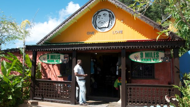Marley merchandise - the gift store.
