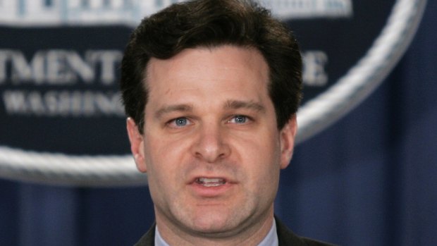 Christopher Wray in 2005, when he was the Assistant Attorney-General.