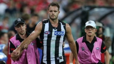 Collingwood S Nathan Brown Out For Season With Shoulder Injury