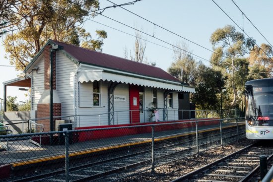 Social enterprise cafe For Change, Middle Park has opened in a former railway building.