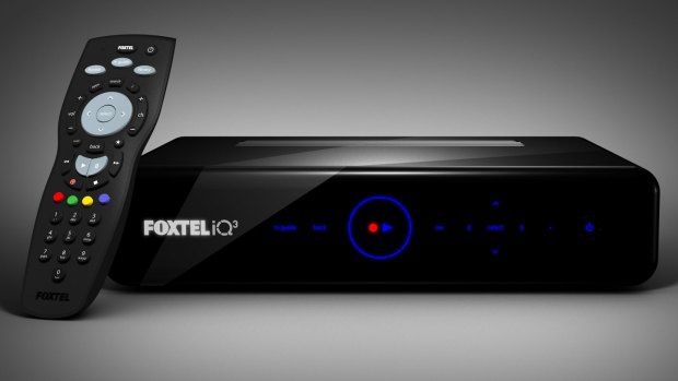 Foxtel's iQ3 video recording device.