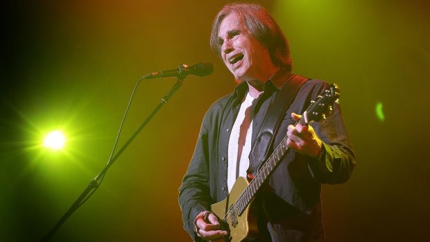Jackson Browne, shot here in Byron Bay, found the Opera House noisier than expected.
