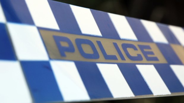 Police have charged a man after he allegedly pulled a knife, before setting a caravan and shed alight.