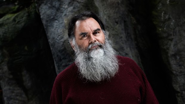 Artist Ray Thomas is a finalist in the Victorian Indigenous Art Awards.