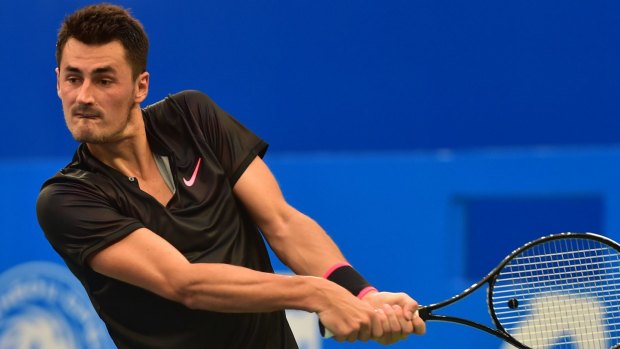 Enigmatic: Bernard Tomic will use the Kooyong Classic to warm up for Australian Open qualification.