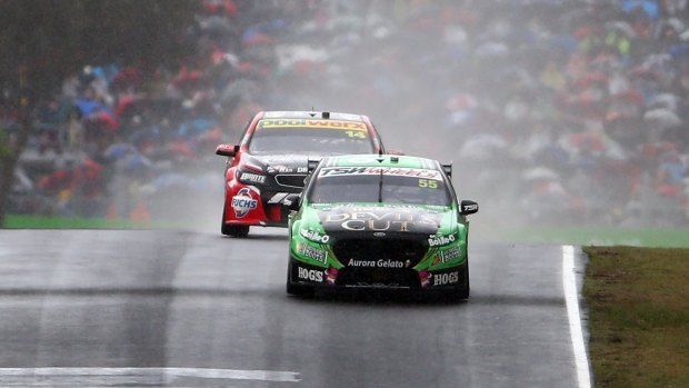 David Reynolds in action in October during the Bathurst 1000.