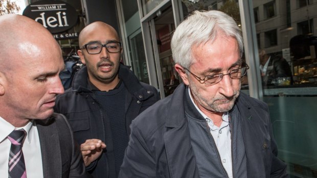Imam Ibrahim Omerdic, (right) was found guilty of conducting the marriage of the girl but was not jailed.