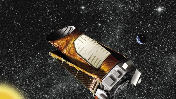 An artist's impression of NASA's Kepler space telescope.