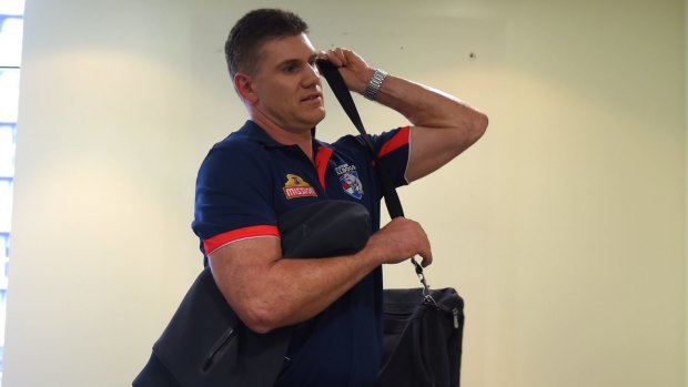 Discussions on hold: Bulldogs list manager Jason McCartney is off-contract in December.