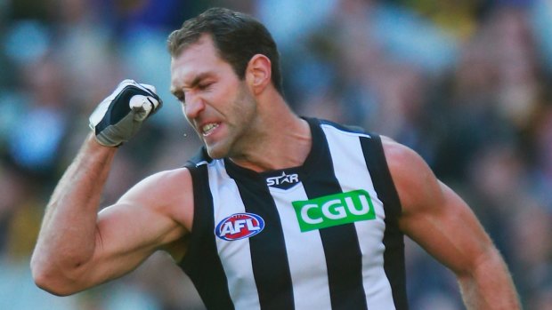Collingwood forward Travis Cloke is determined to fight his way back into the side.