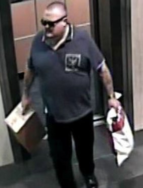 Police are looking for two men in connection with a string of break and enters in the Brisbane CBD.