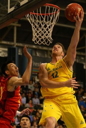 Signed: Former Boomers forward Lucas Walker will play for Perth.
