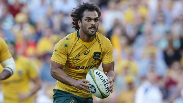 Interchangable: Karmichael Hunt could easily rotate positions with Kurtley Beale.